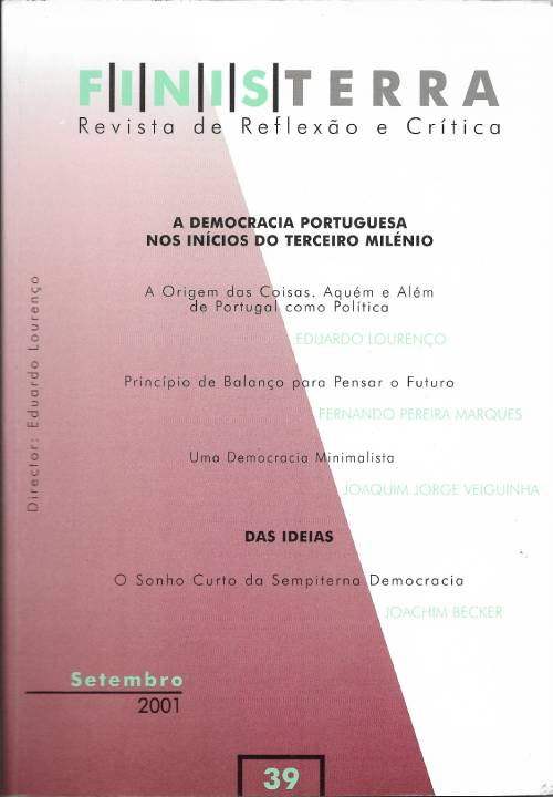A Democracia Portuguesa nos Inícios do Terceiro Milénio